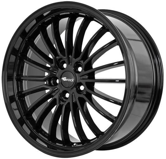 Brock / RC B24-GP Schwarz Glanz (SG) Alufelge 8.5x19 Zoll ET45 LK 5x112 ML66.6 – Bild 2