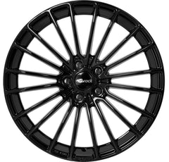 Brock / RC B24 Schwarz Glanz (SG) Alufelge 8.5x19 Zoll ET40 LK 5x115 ML70.2