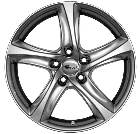 Brock / RC B25 Chromsilber (CSS) Alufelge 6.5x15 Zoll ET30 LK 4x98 ML58.1