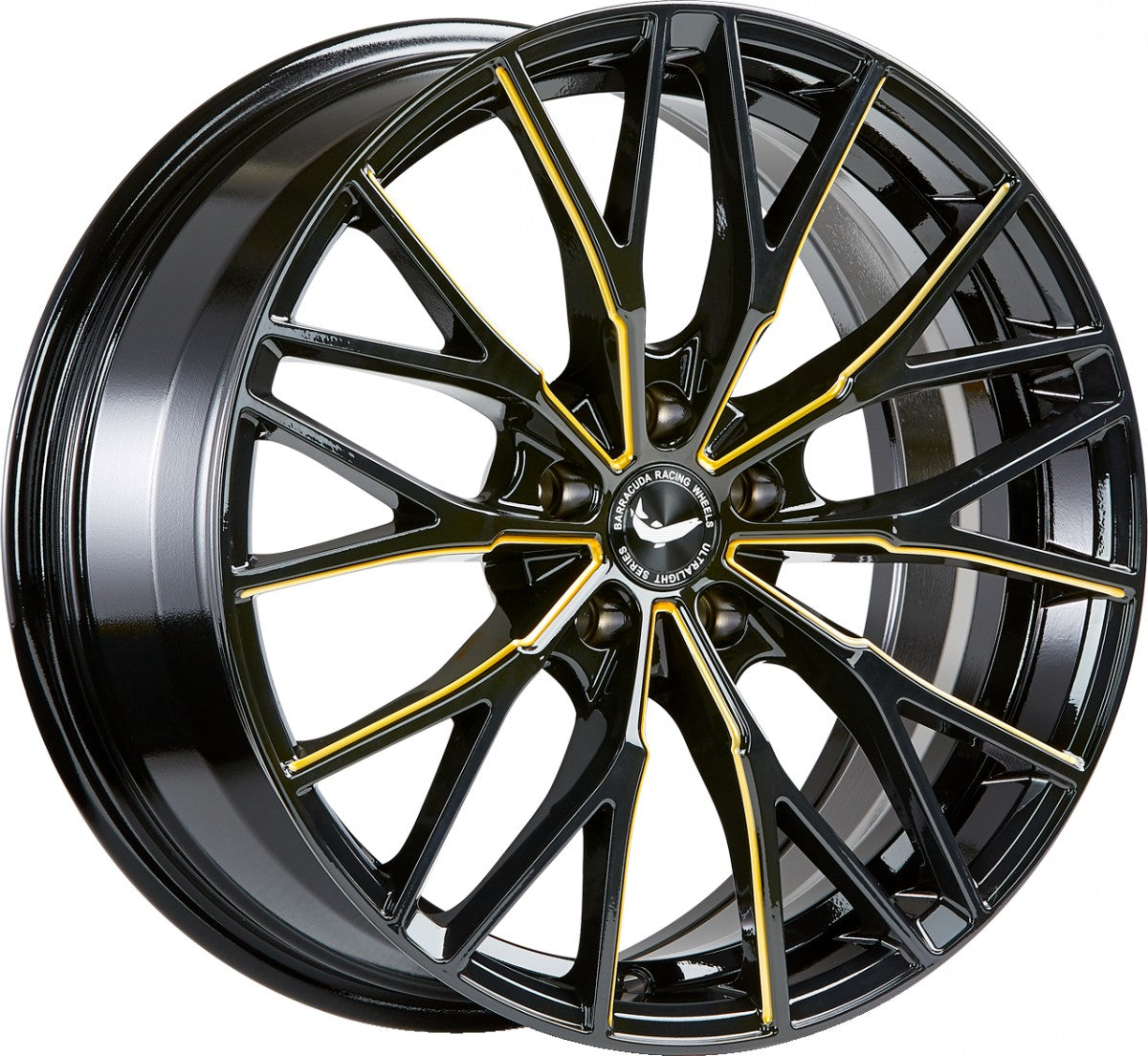 Barracuda Project 3.0 black gloss flashgold Alufelge 8.5x20 Zoll ET28 LK 5x112 ML73.1