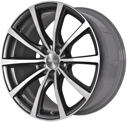 Brock / RC B32 Himalaya Grey Voll Poliert (HGVP) Alufelge 9.5x19 Zoll ET58 LK 5x130 ML71.6 – Bild 3