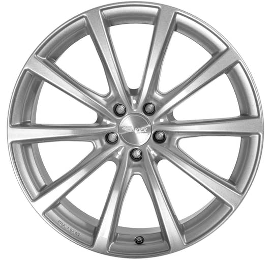 Brock / RC B32 Kristallsilber (KS) Alufelge 9.5x20 Zoll ET25 LK 5x112 ML66.6