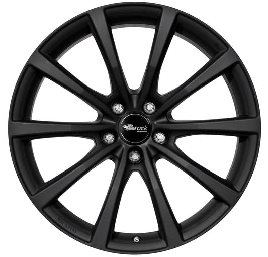 Brock / RC B32 Schwarz Klar Matt (SKM) Alufelge 11x20 Zoll ET30 LK 5x120 ML72.6