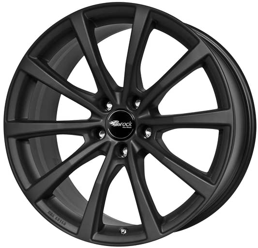 Brock / RC B32 Schwarz Klar Matt (SKM) Alufelge 8.5x19 Zoll ET35 LK 5x105 ML56.6 – Bild 2
