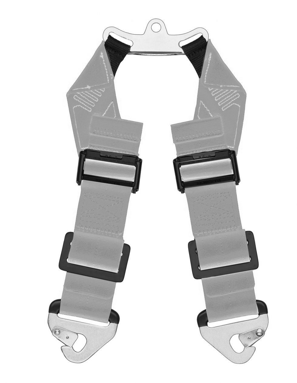Schroth Schrittgurt II silber mit Ausklinkbeschlag