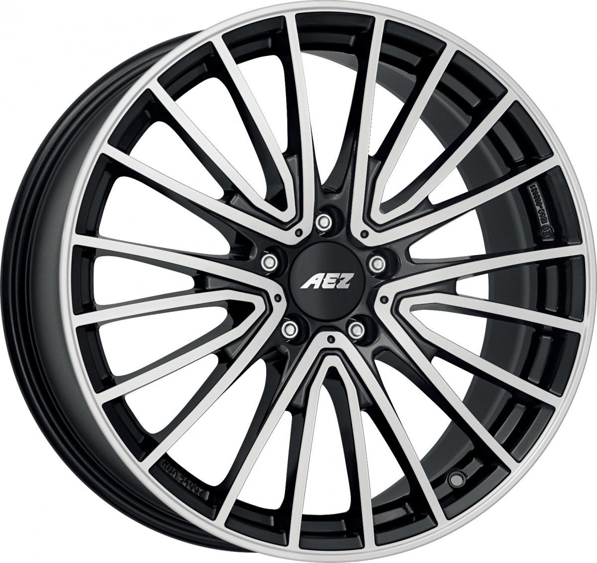AEZ Berlin black/polished - DEMO2 Alufelge 9x19 Zoll ET58.1 LK 5x112 ML66.6
