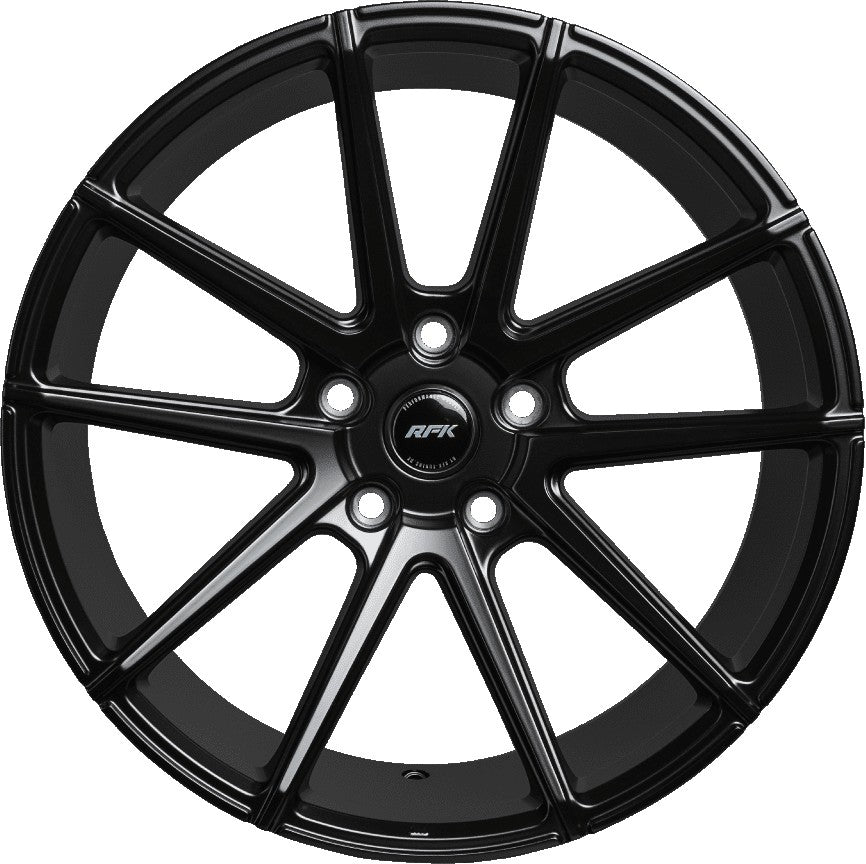 RFK Wheels GLS302 satin black Alufelge 9.5x19 Zoll ET25 LK 5x112 ML82 – Bild 2