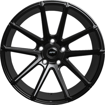 RFK Wheels GLS302 satin black Alufelge 9.5x19 Zoll ET25 LK 5x112 ML82 – Bild 2