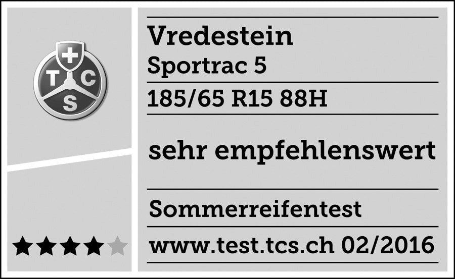 Vredestein Sportrac 5 DOT22 165/60 R14 75H DOT DOT22 – Bild 4