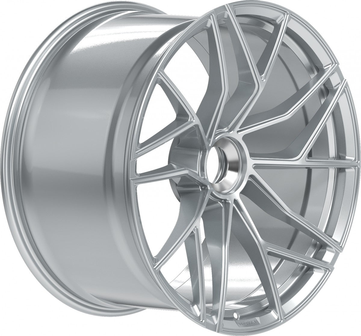 Proline Techart Formula VII Race arctic silver Alufelge 12x21 Zoll ET42 LK 1x1 ML84 – Bild 4