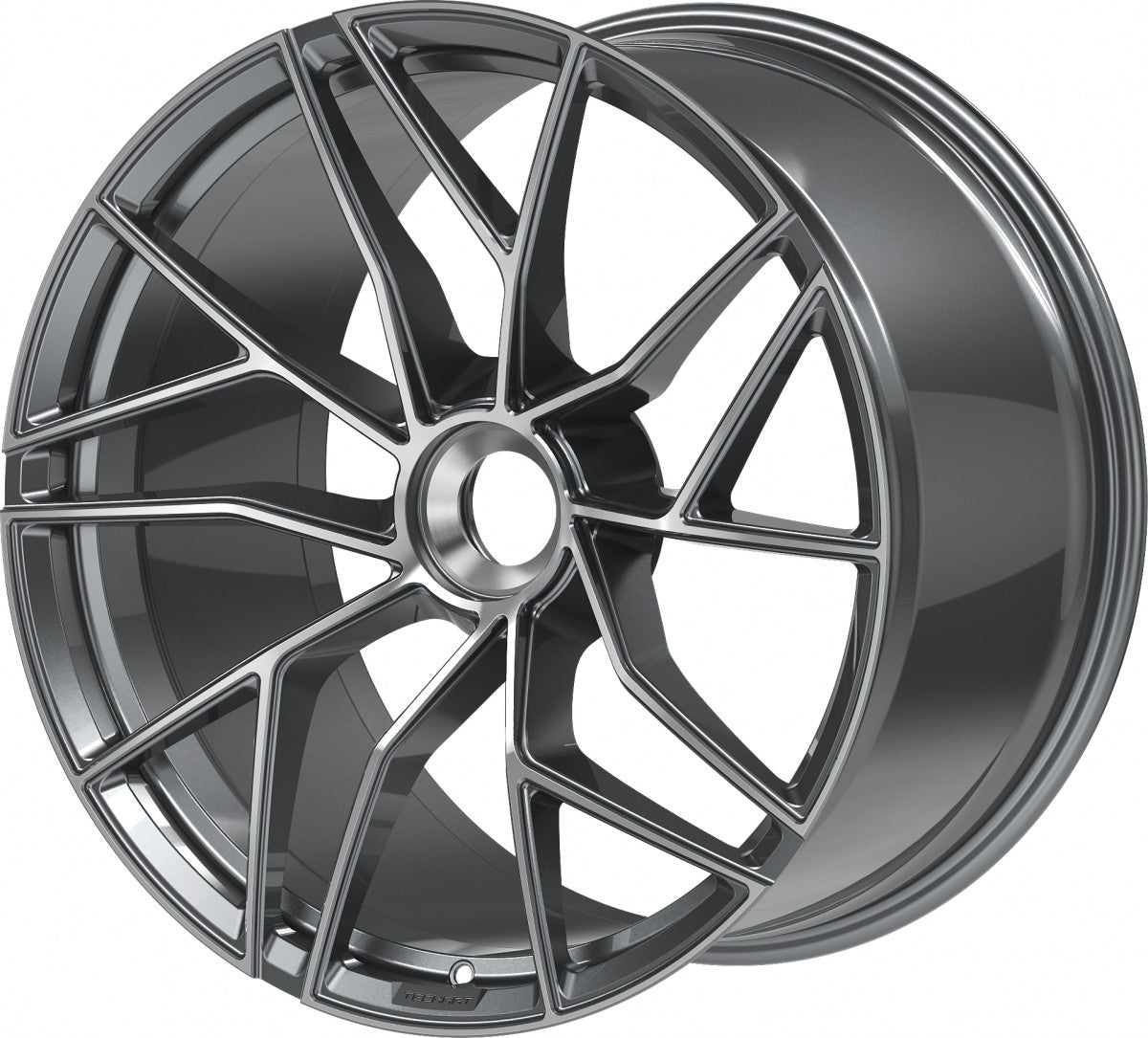 Proline Techart Formula VII Race grey polished Alufelge 12x21 Zoll ET42 LK 1x1 ML84 – Bild 8