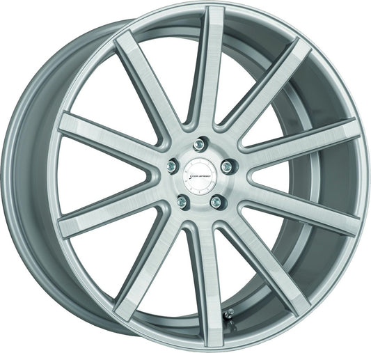 Corspeed Deville silver-brushed-surface Alufelge 8.5x19 Zoll ET42 LK 5x120 ML72.6