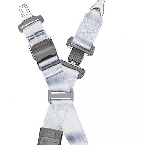 Schroth Quickfit asm silber mit SCHROTH RACING Logo rechts für BMW E36 – Bild 2