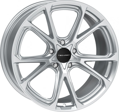 Proline Techart Formula VI arctic silver Alufelge 11.5x21 Zoll ET64 LK 5x130 ML71.5