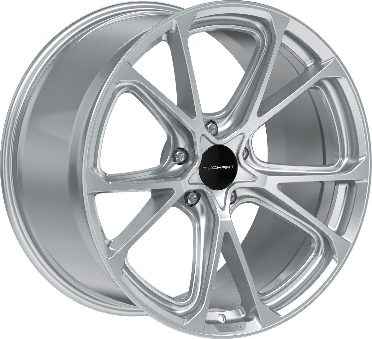 Proline Techart Formula VI arctic silver Alufelge 11.5x21 Zoll ET64 LK 5x130 ML71.5 – Bild 3