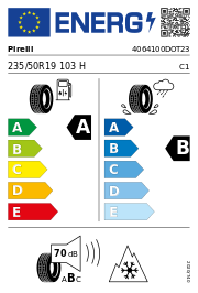 Pirelli Scorpion All Season SF2 (Vol) Elect XL 3PMSF DOT23 235/50 R19 103H DOT DOT23 – EU-Reifenlabel