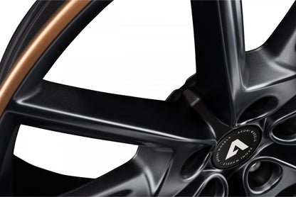 Akoni AK09 black matt rim copper Alufelge 8x19 Zoll ET44 LK 5x112 ML66.5 – Bild 4