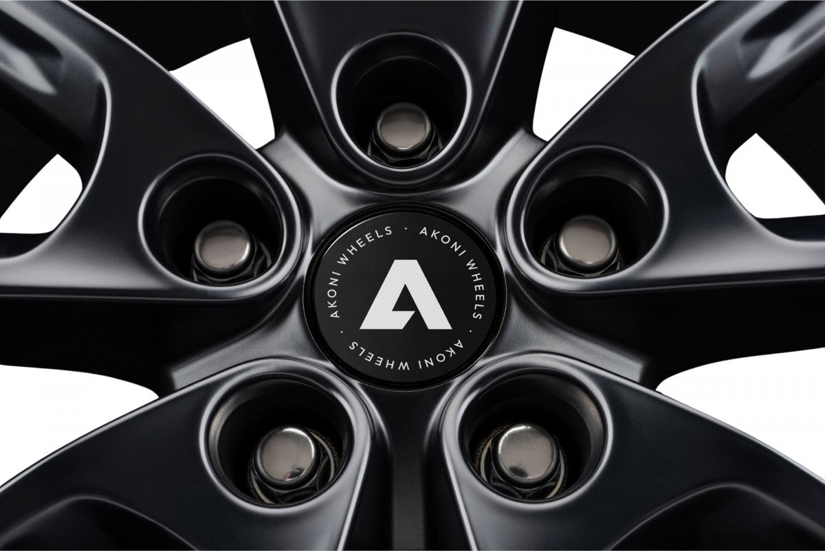 Akoni AK09 black matt rim copper Alufelge 8x19 Zoll ET44 LK 5x112 ML66.5 – Bild 5