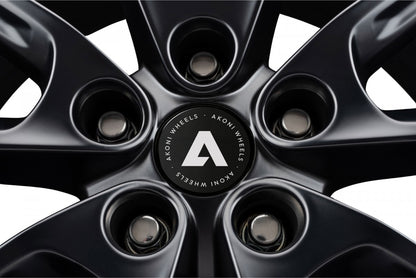 Akoni AK09 black matt rim copper Alufelge 8x19 Zoll ET44 LK 5x112 ML66.5 – Bild 5