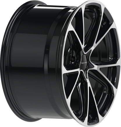 Proline Techart Formula VI black polished Alufelge 11.5x22 Zoll ET59 LK 5x130 ML71.5 – Bild 5