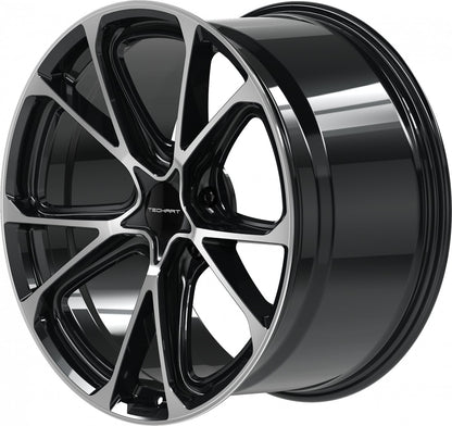 Proline Techart Formula VI black polished Alufelge 11.5x22 Zoll ET59 LK 5x130 ML71.5 – Bild 9