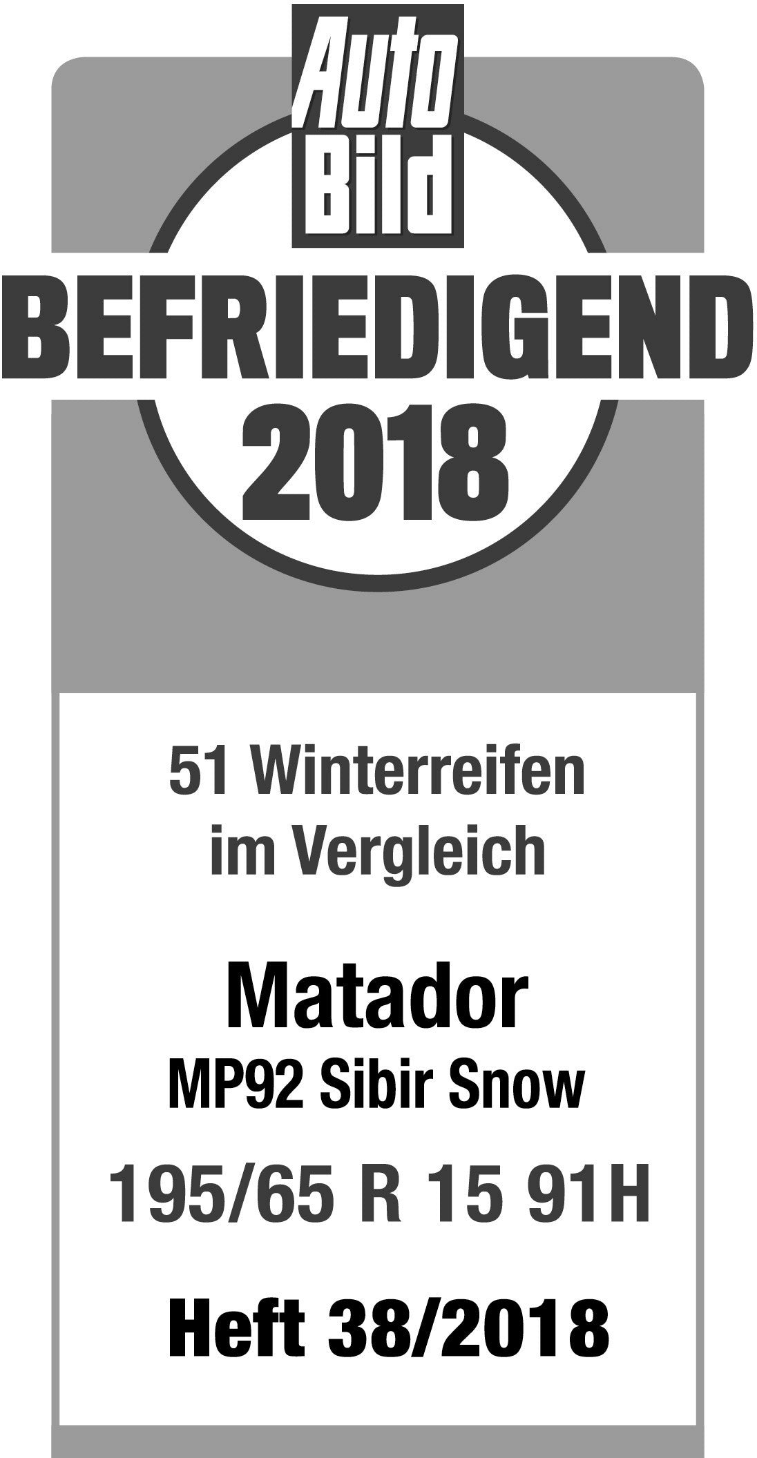 Matador MP 92 Sibir Snow FR XL 3PMSF DOT20 215/45 R16 90V DOT DOT20 – Bild 3