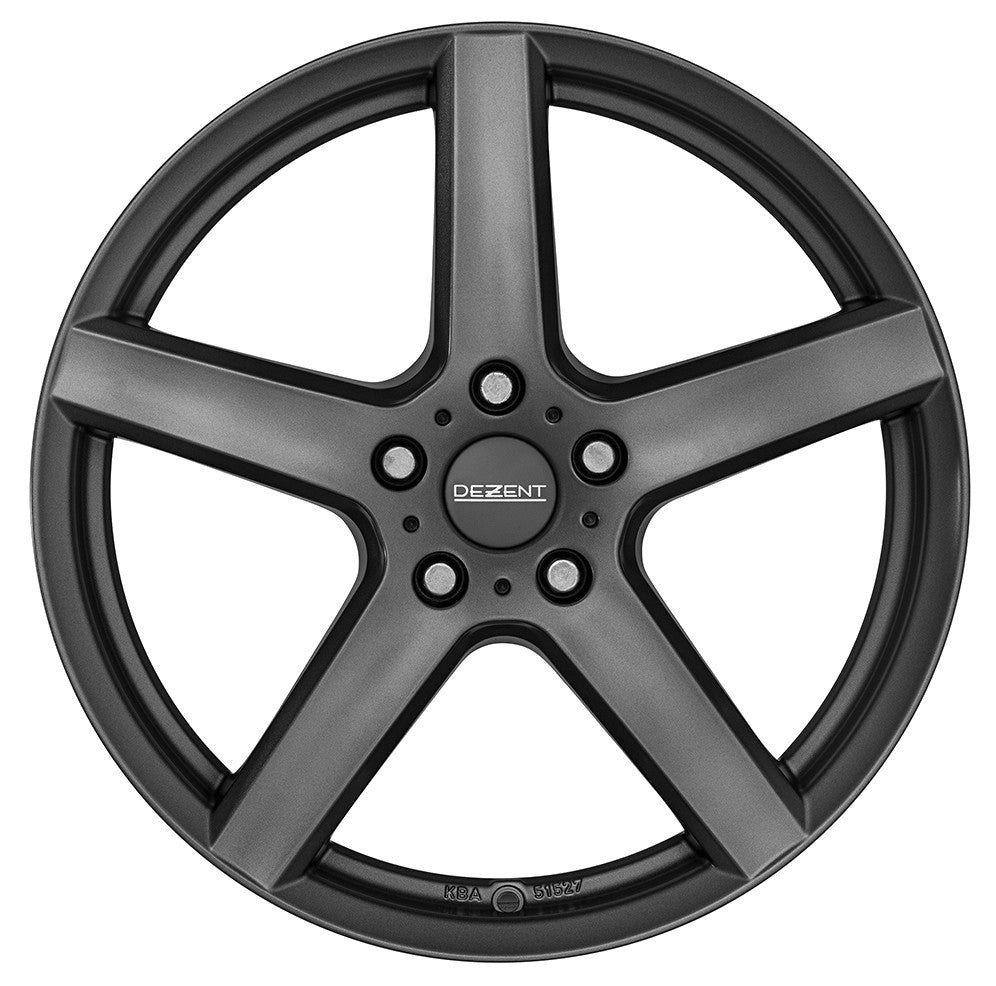 Dezent TY graphite matt Alufelge 6x16 Zoll ET50 LK 5x100 ML54.1 – Bild 2
