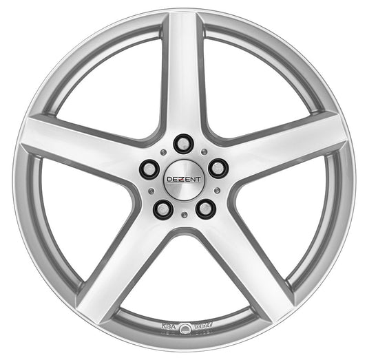 Dezent TY silver Alufelge 6.5x17 Zoll ET46 LK 5x112 ML57.1 – Bild 2
