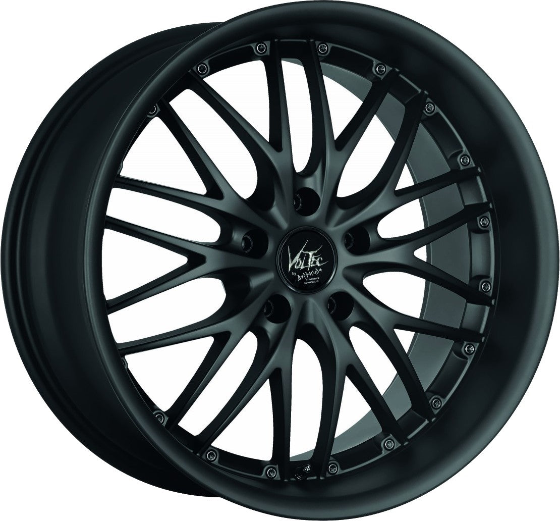 Barracuda Voltec T6 mattblack PureSports Alufelge 8x18 Zoll ET30 LK 5x112 ML73.1
