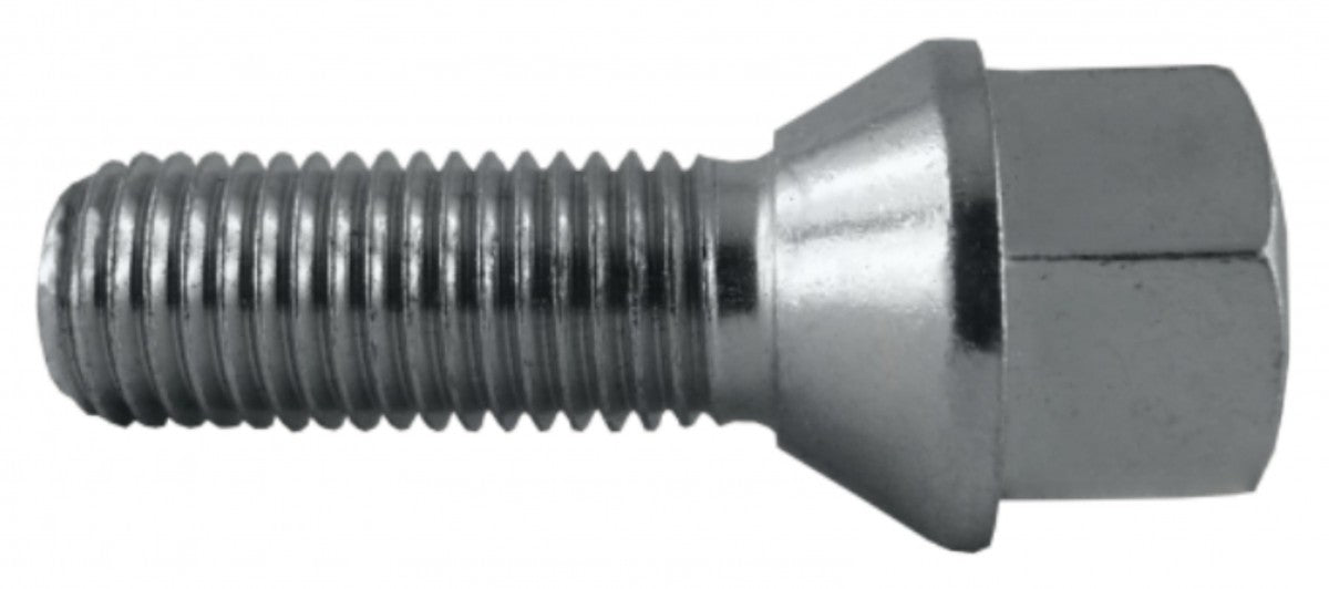Jania Radschraube Kegelbund 60° M12x1,5x24 SW17 silber 1 Stk.