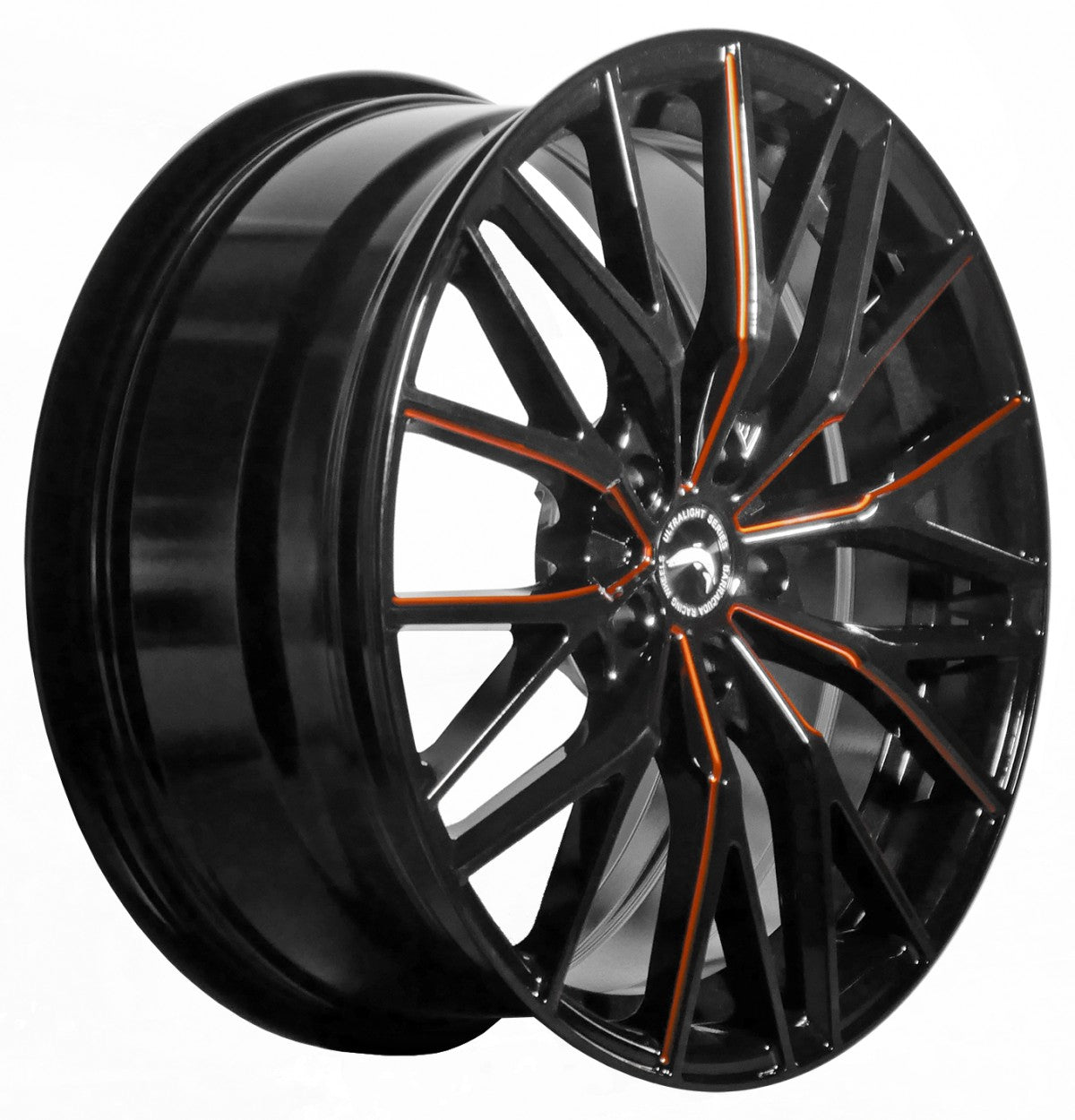 Barracuda Project 3.0 black gloss flashorange Alufelge 10x20 Zoll ET38 LK 5x112 ML73.1 – Bild 3