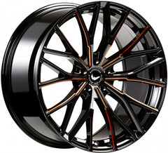 Barracuda Project 3.0 black gloss flashcopper - DEMO1 Alufelge 10x20 Zoll ET41 LK 5x108 ML73.1