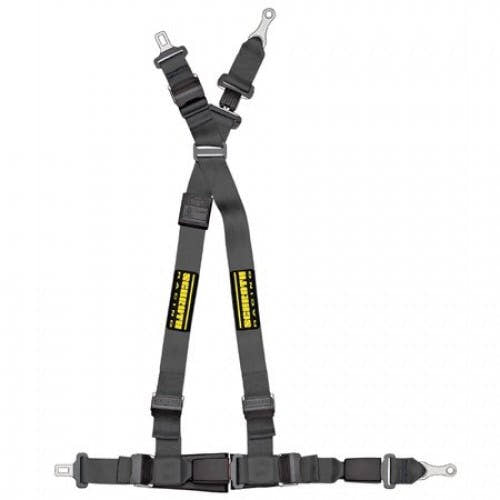 Schroth Quickfit asm schwarz mit SCHROTH RACING Logo rechts für BMW E39