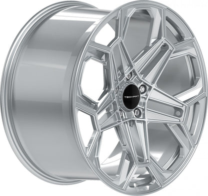 Proline Techart Daytona II arctic silver Alufelge 12x22 Zoll ET70 LK 5x130 ML71.5 – Bild 4