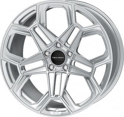 Proline Techart Daytona II arctic silver Alufelge 12x22 Zoll ET70 LK 5x130 ML71.5 – Bild 7