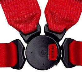 Schroth PROFI II-FE asm rot mit SCHROTH RACING Logo rechts mit Schraubbeschlag – Bild 4