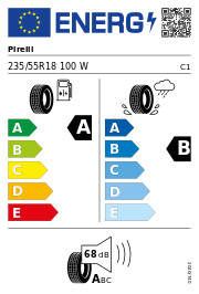 Pirelli Scorpion Verde (MO) DOT22 DEMO 235/55 R18 100W DOT DOT22 – EU-Reifenlabel