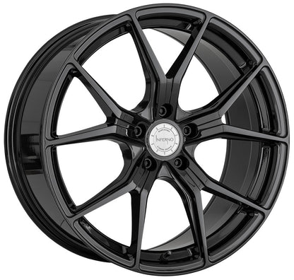 Barracuda Inferno glossy black Alufelge 8.5x19 Zoll ET40 LK 5x112 ML73.1