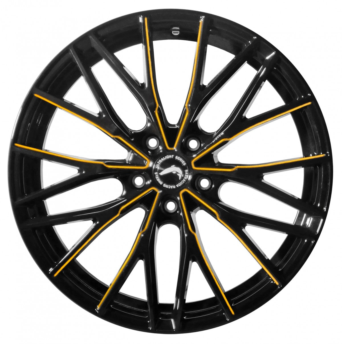 Barracuda Project 3.0 black gloss flashgold Alufelge 8.5x20 Zoll ET38 LK 5x112 ML73.1 – Bild 2