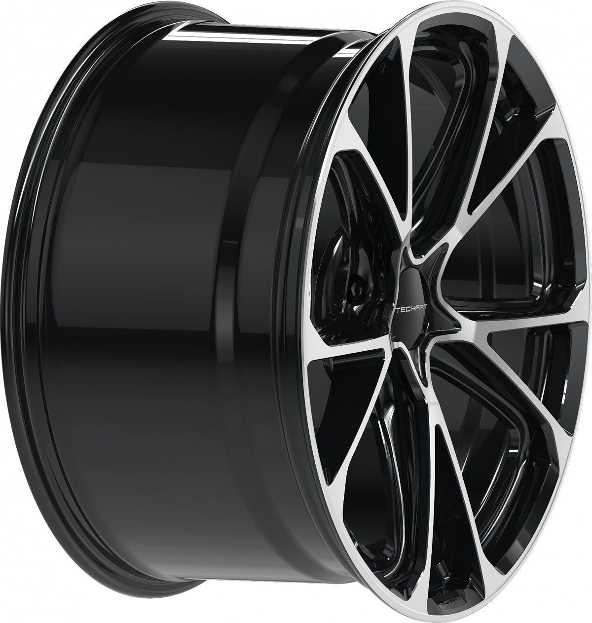 Proline Techart Formula VI black polished Alufelge 11.5x21 Zoll ET64 LK 5x130 ML71.5 – Bild 5
