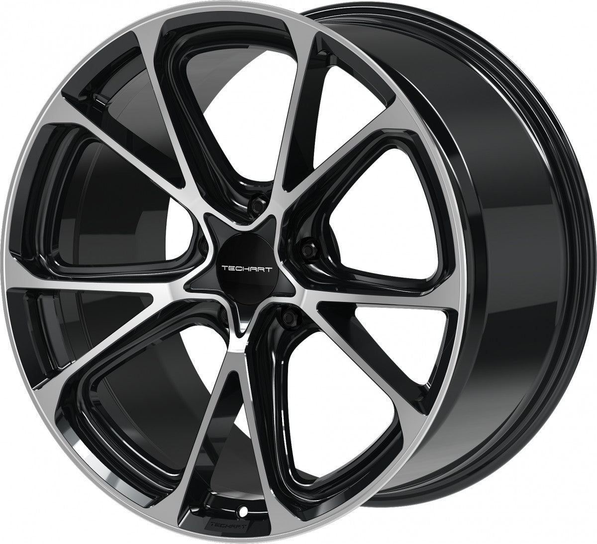 Proline Techart Formula VI black polished Alufelge 11.5x21 Zoll ET64 LK 5x130 ML71.5 – Bild 8