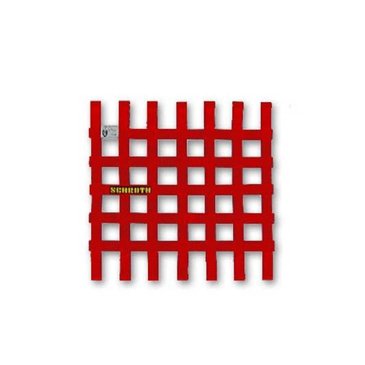 Schroth Fensternetz Größe 1 (L 400 mm x H 405 mm) ohne Befestigungsmaterial rot