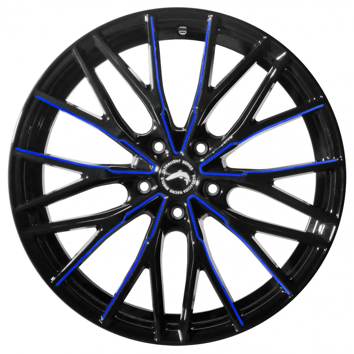 Barracuda Project 3.0 black gloss flashblue Alufelge 10x20 Zoll ET28 LK 5x112 ML73.1 – Bild 2
