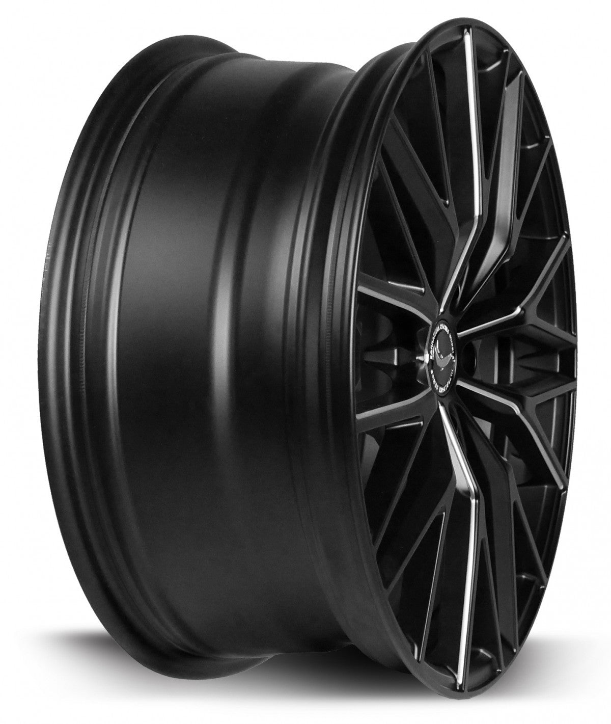 Barracuda Project 3.0 mattblack PureSports gefräst Alufelge 8.5x20 Zoll ET38 LK 5x112 ML73.1 – Bild 3
