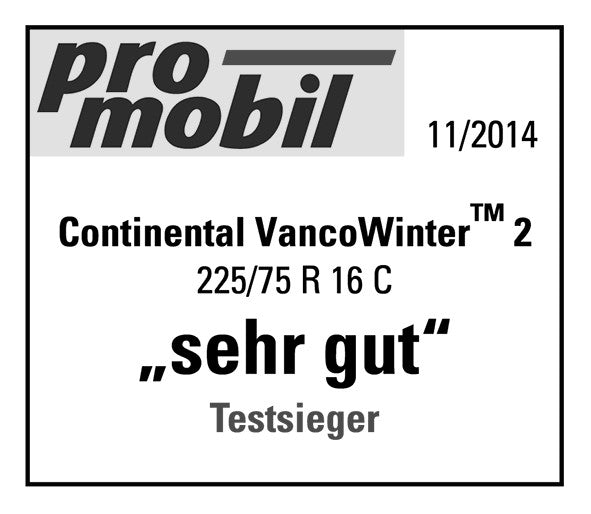 Continental Vanco Winter 2 3PMSF DOT21 205/65R16C 107/105 T (103 T)T DOT DOT21 – Bild 2