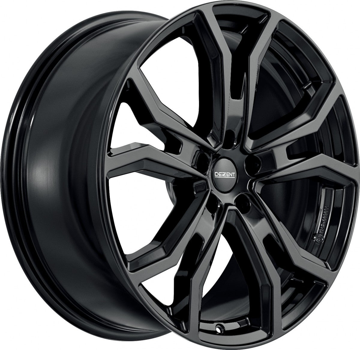 Dezent TV black Alufelge 7x18 Zoll ET47.5 LK 5x108 ML63.4 – Bild 3