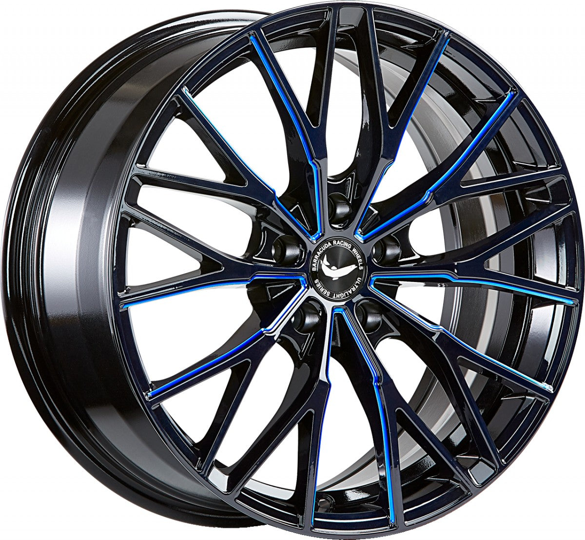 Barracuda Project 3.0 black gloss flashblue Alufelge 8.5x19 Zoll ET23 LK 5x112 ML73.1
