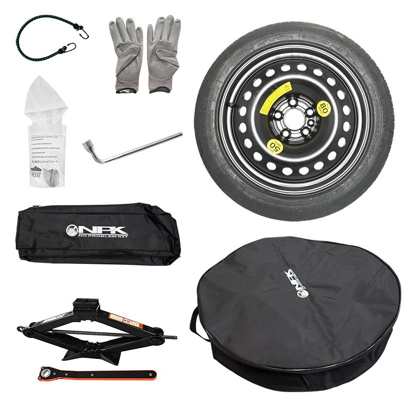 NPK Notradset R105D schwarz Stahlfelge 4.5x17 Zoll ET20 LK 5x114.3 ML60.1