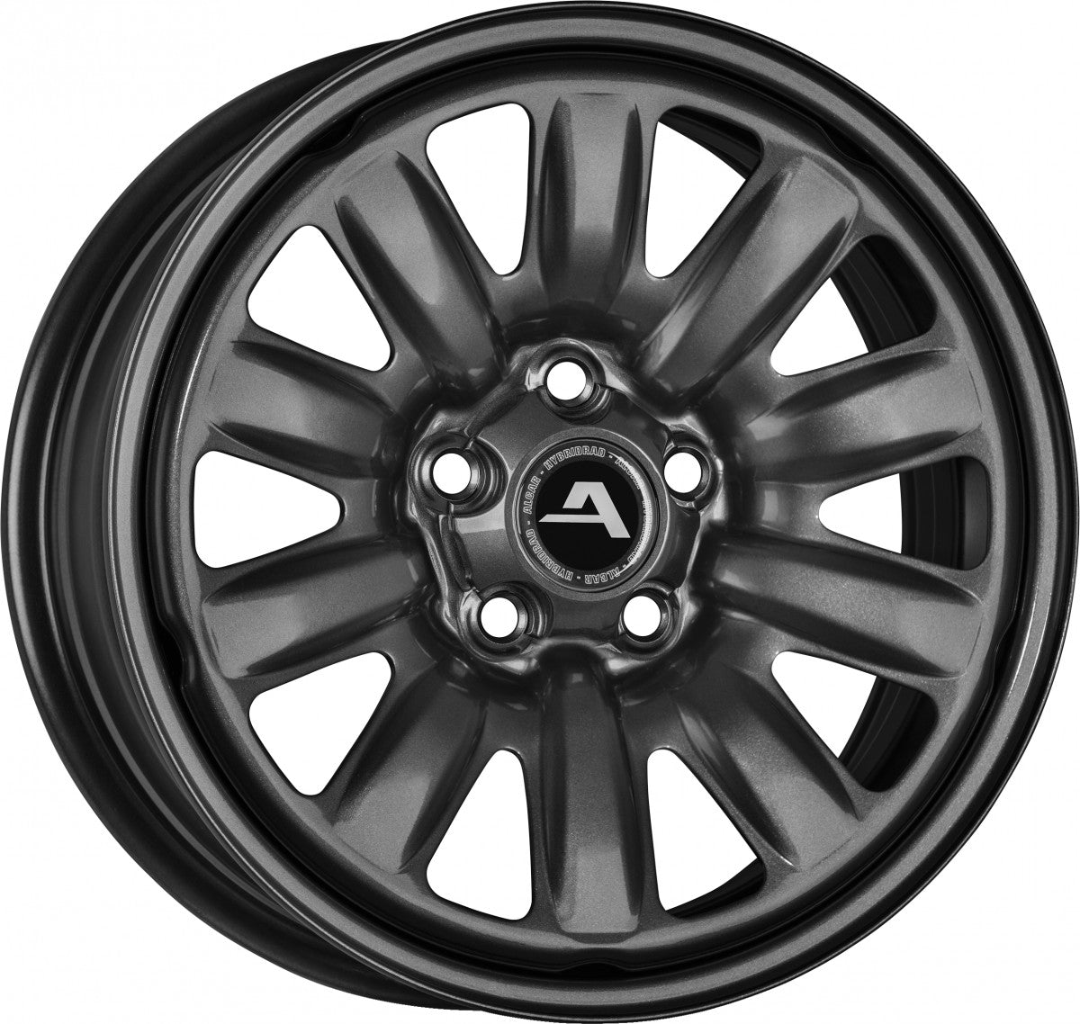 Alcar 01 grey Stahlfelge 6x16 Zoll ET35 LK 5x100 ML57