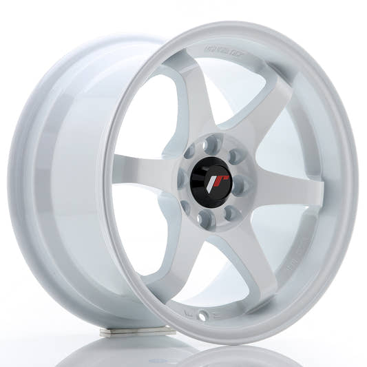 Japan Racing Wheels JR3 white Alufelge 7x17 Zoll ET40 LK 5x100 ML67.1 – Bild 2